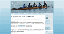 Desktop Screenshot of montgomeryrowing.org